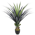 3ft Artificial Spiked Agave Plant, 36" Faux Agave Plants Indoor Outdoor UV Resistant Small Floor Plant Perfect for Front Porch, Patio, Indoor Home, Office Decor 1pcs