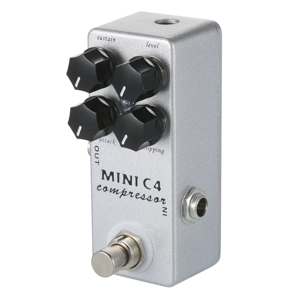 MOSKYAudio C4 Compressor Guitar Effect Pedal O8554