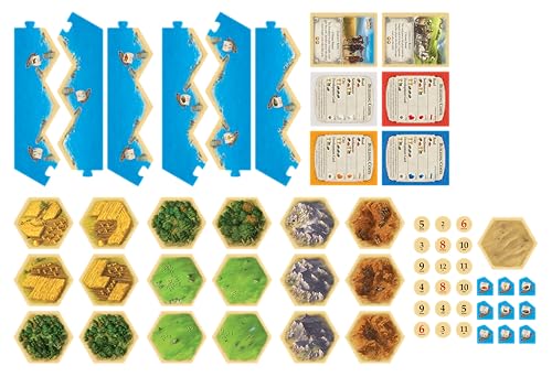 CATAN Board Game Base Game for Family and Adults Ages 10+ 3-4 Players 60 Minutes by Catan Studio D302
