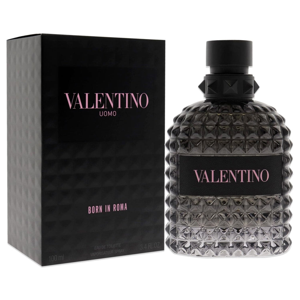 Dior Sauvage Elixir Men EDC Spray 2 oz & Valentino Uomo Born In Roma EDT Spray 3.4 oz B69463
