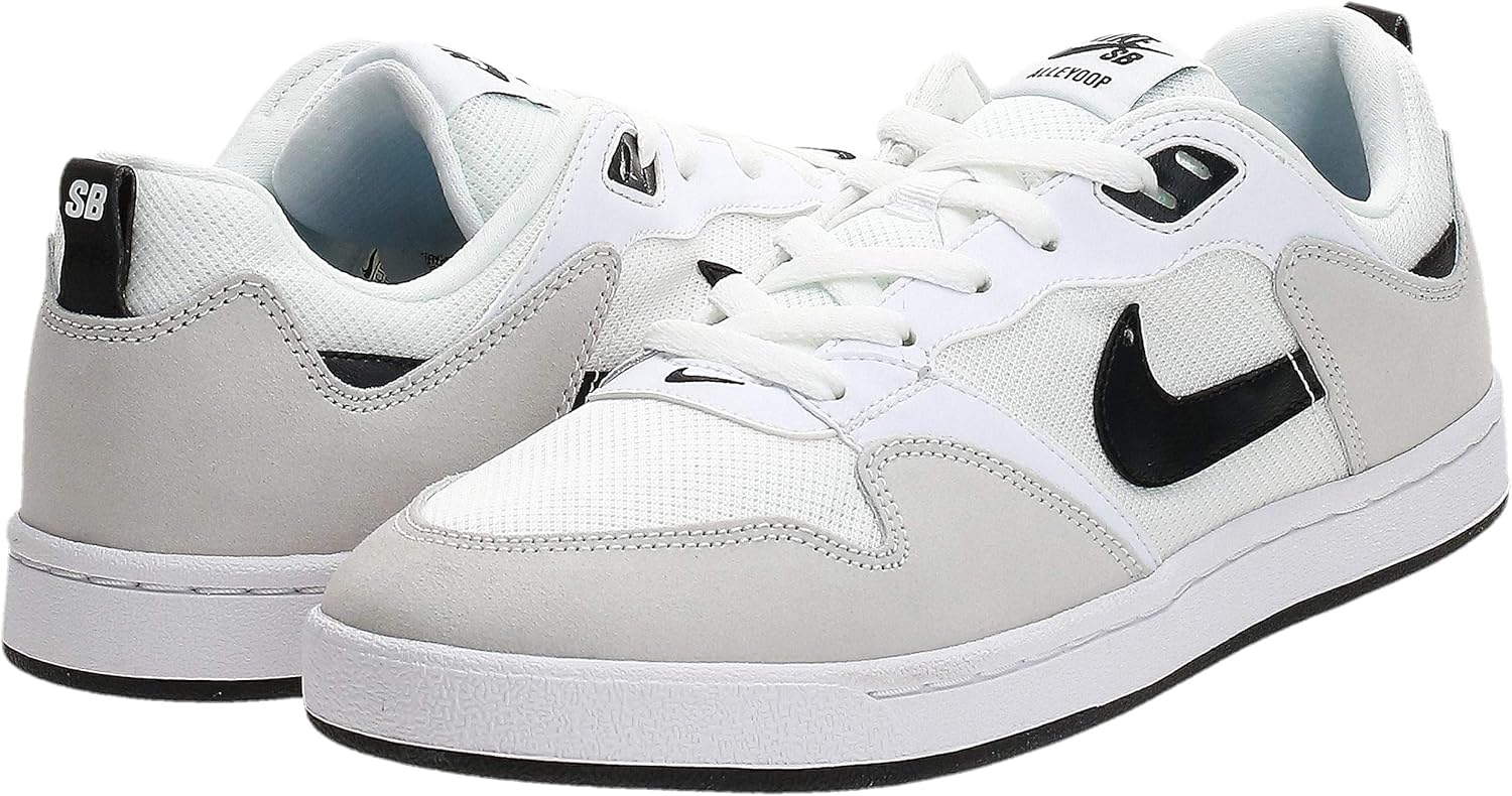 Nike SB Alleyoop Mens Trainers Sneakers White Black B761