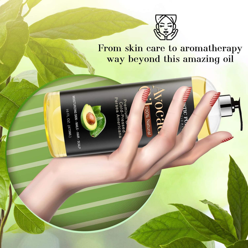 MAJESTIC PURE Avocado Oil, Cold-Pressed, 16 fl oz G125370