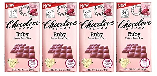 Chocolove Ruby Cacao bar (2 BARS),3.1 ounces
