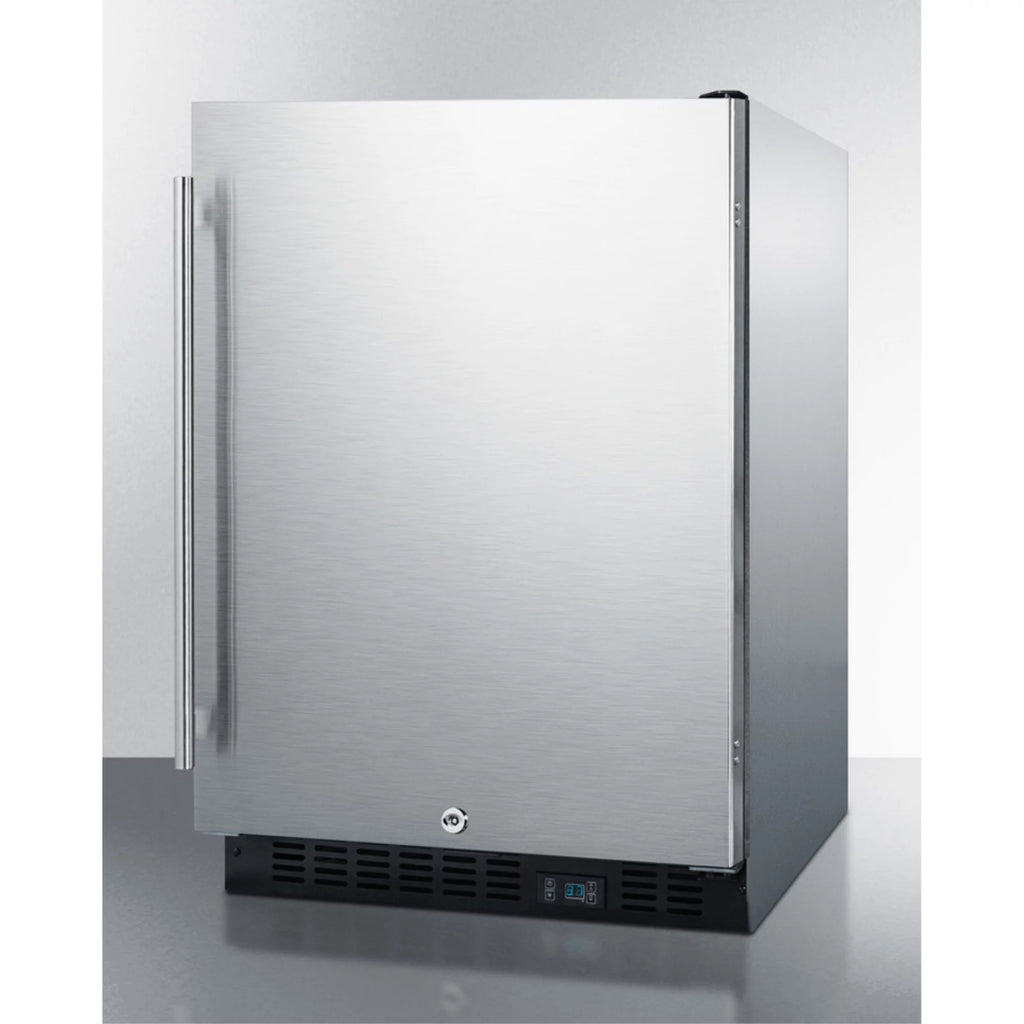 Undercounter commercial refrigerator with stainless steel interior W208283