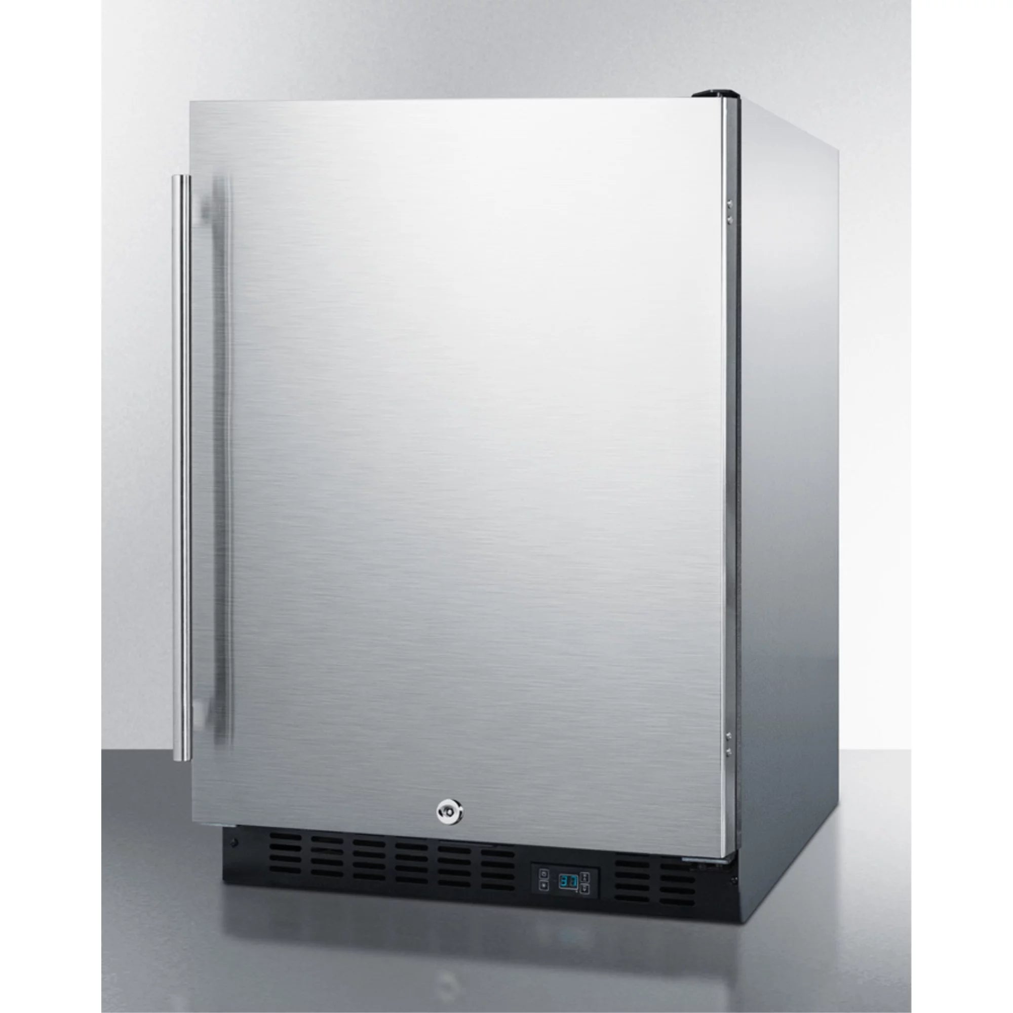 Undercounter commercial refrigerator with stainless steel interior W208283