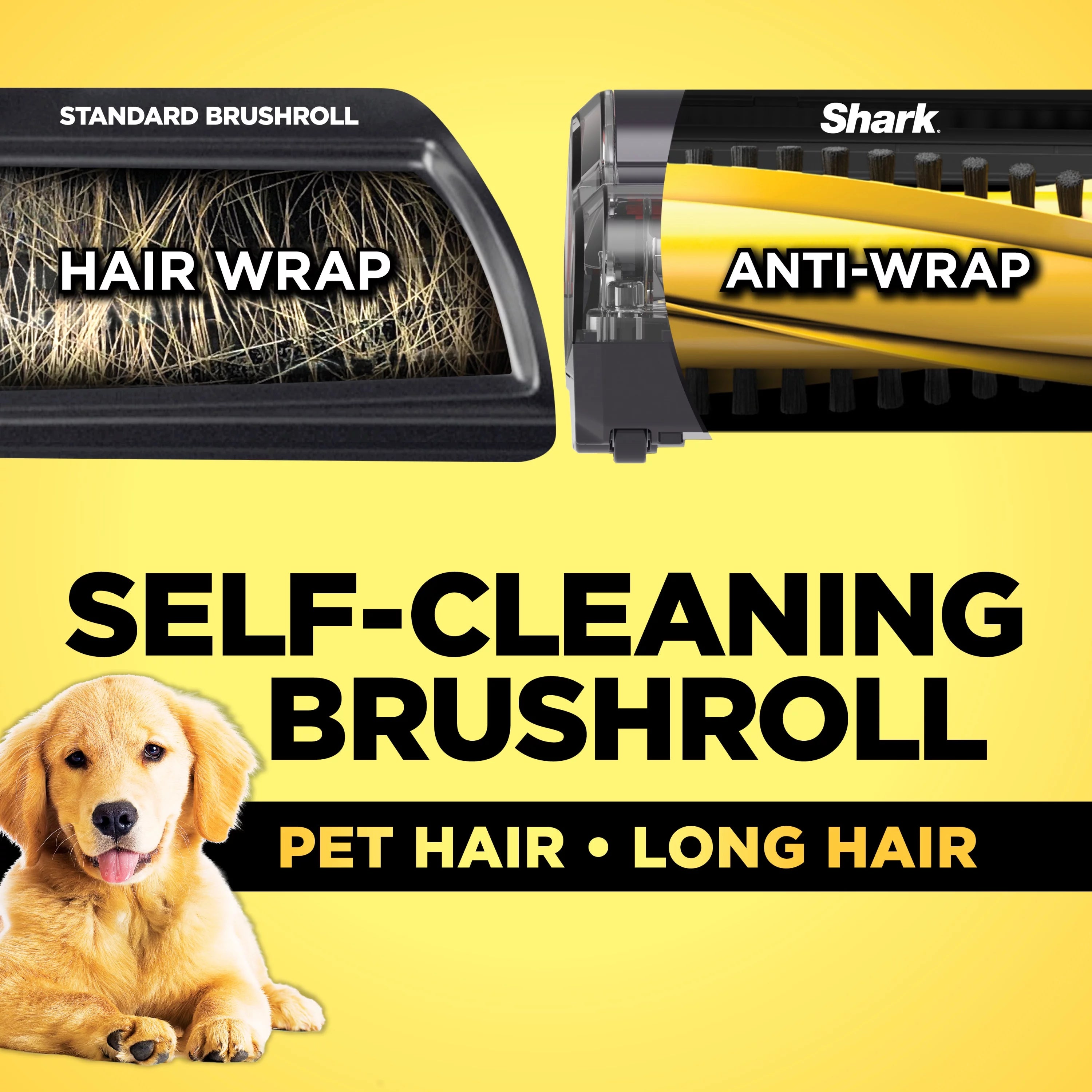 Shark Navigator Self-Cleaning Brushroll Pet Upright Vacuum A66908