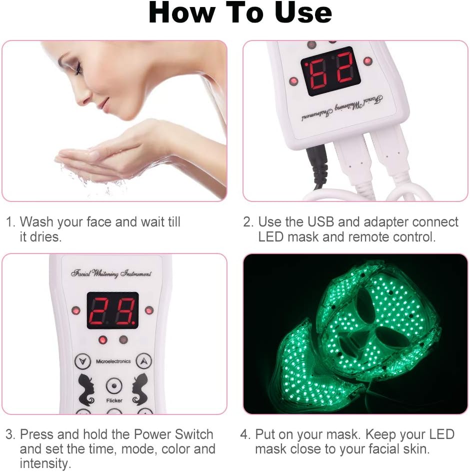 7 Colors Face and Neck with Micro-Current Function X11911