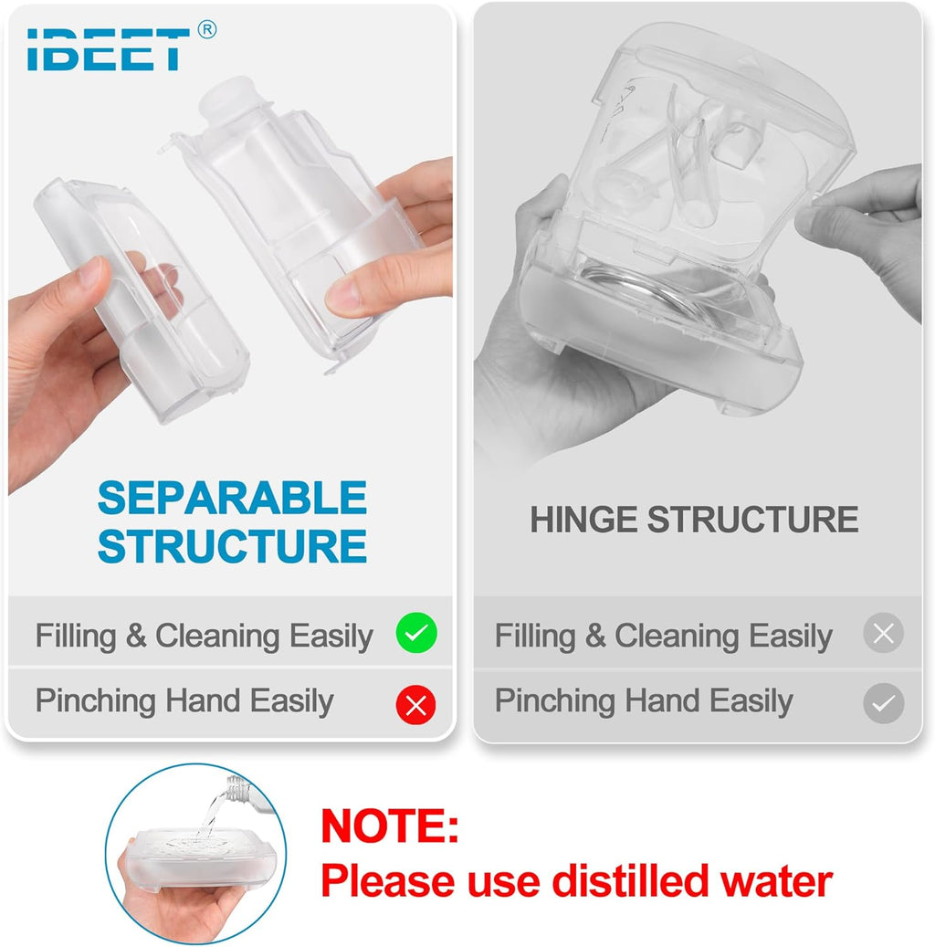 Replacement Water Chamber & 70PCS HEPA Filters for Airsense 11 by IBEET V2553