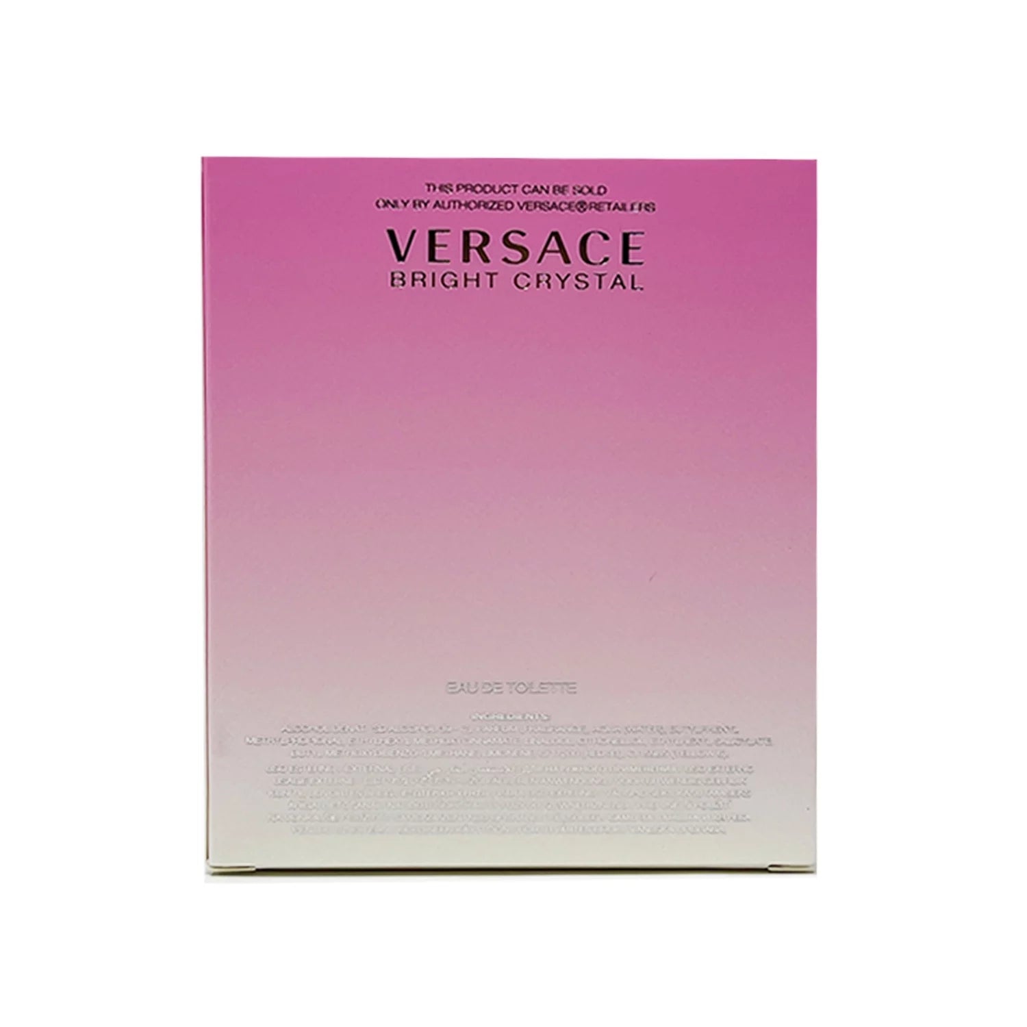 Versace Bright Crystal Eau de Toilette Spray for Women, 3 oz W272