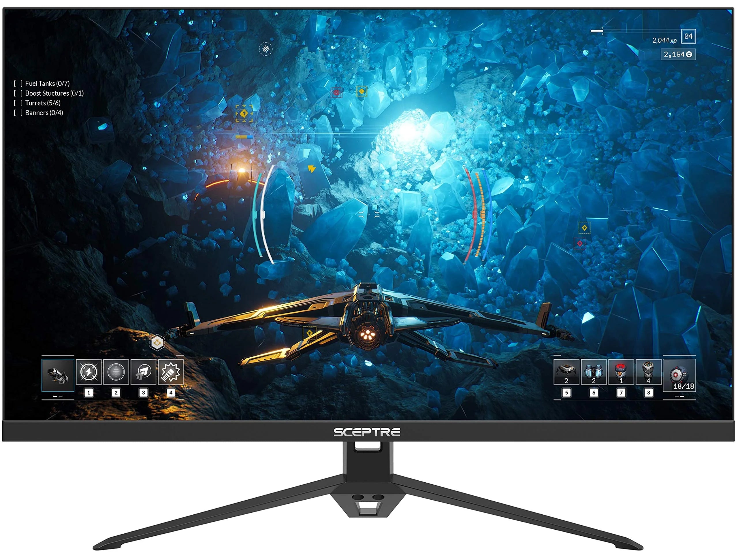 Sceptre 27-inch IPS Gaming Monitor 165Hz FreeSync Built-in Speakers O8782