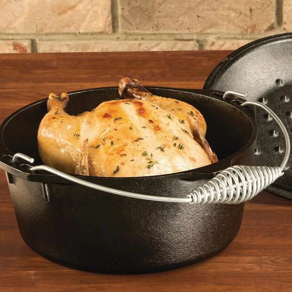 Lodge Cast Iron 5 Quart Seasoned Dutch Oven A687