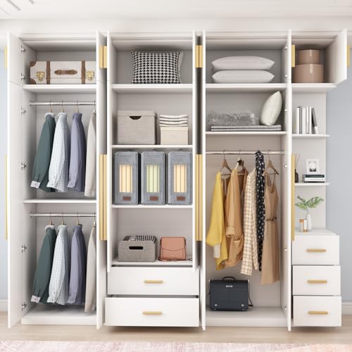 6 Pack Bed Sheet Organizers for All Sheet Sizes, Grey P37121