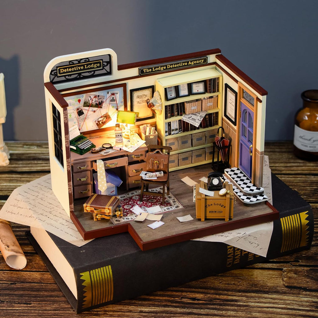 DIY Miniature House Kit with Furniture 3D Wooden Dollhouse Model I51219