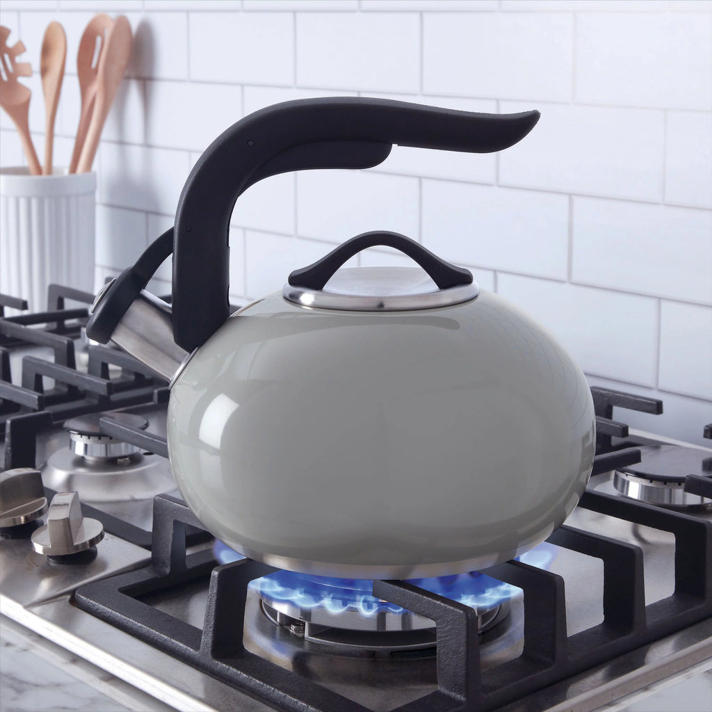 Copco 1.8-quart Arc Stainless Steel Tea Kettle, Light Grey G104