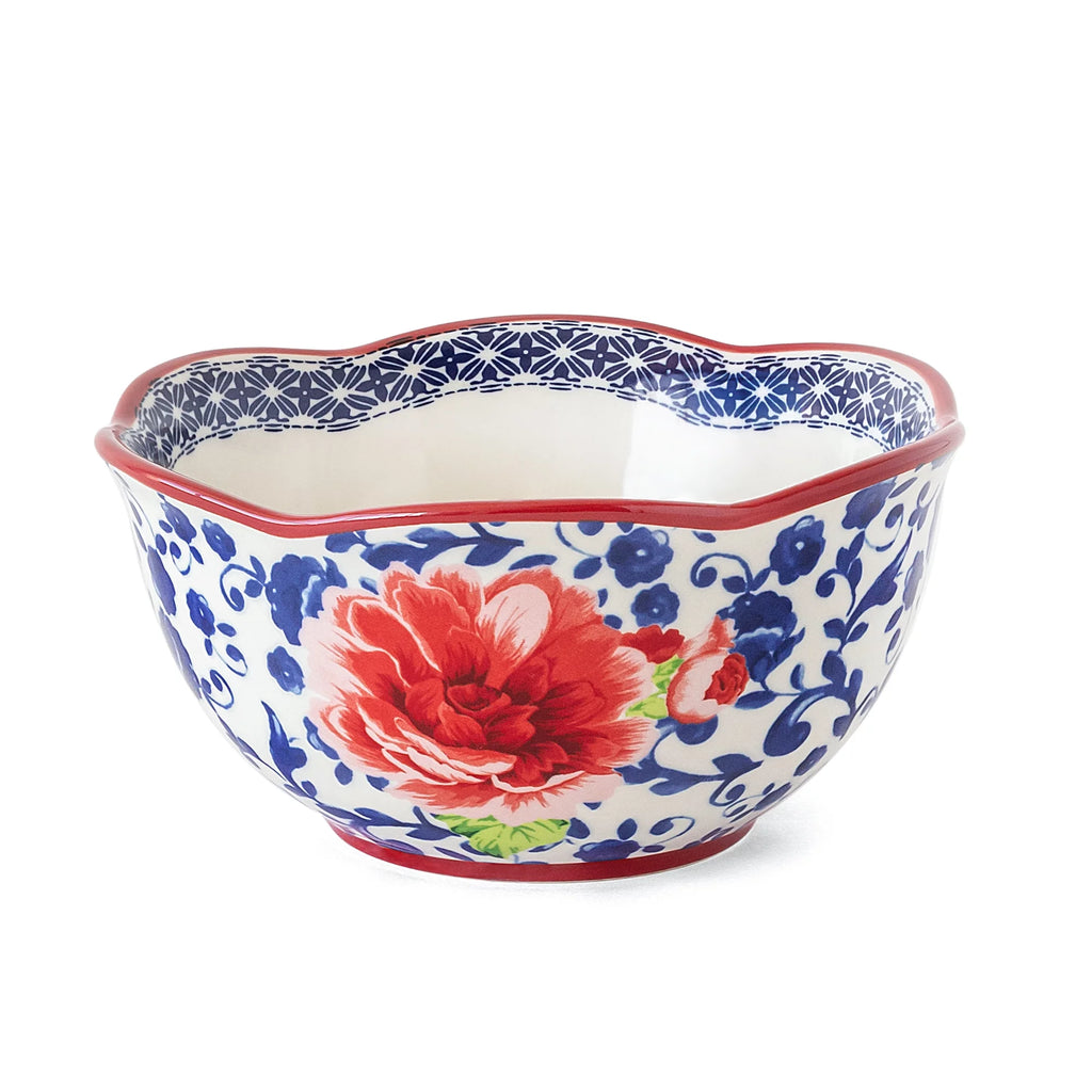 The Pioneer Woman Heritage Floral 12-Piece Stoneware Dinnerware Set G133