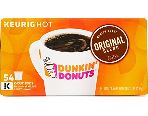 Dunkin' Original Blend Medium Roast Coffee, 22 K-Cup Pods Q373790