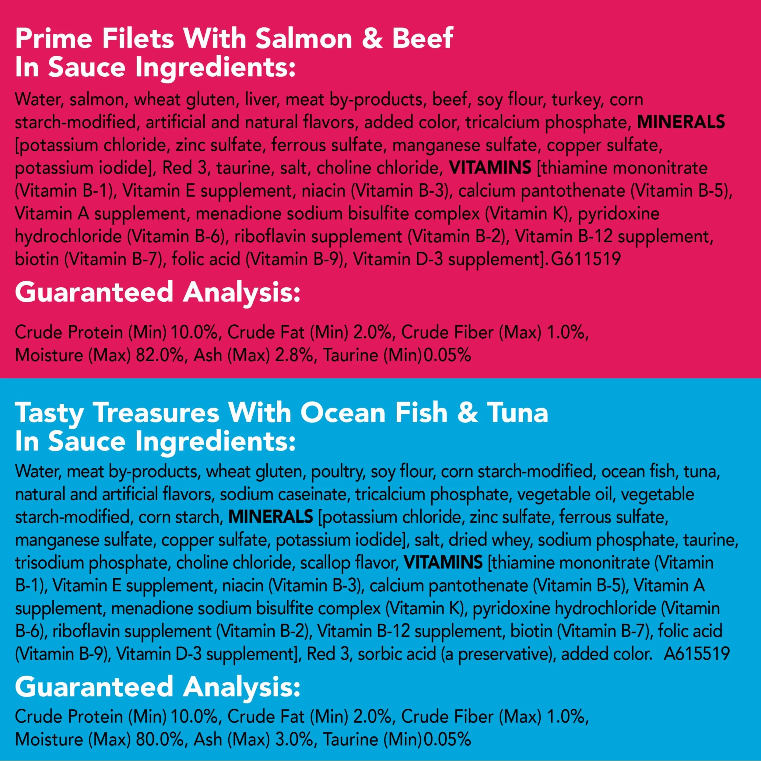 Purina Friskies Fish-A-Licious Wet Cat Food Variety Pack, 5.5 oz Cans C4449