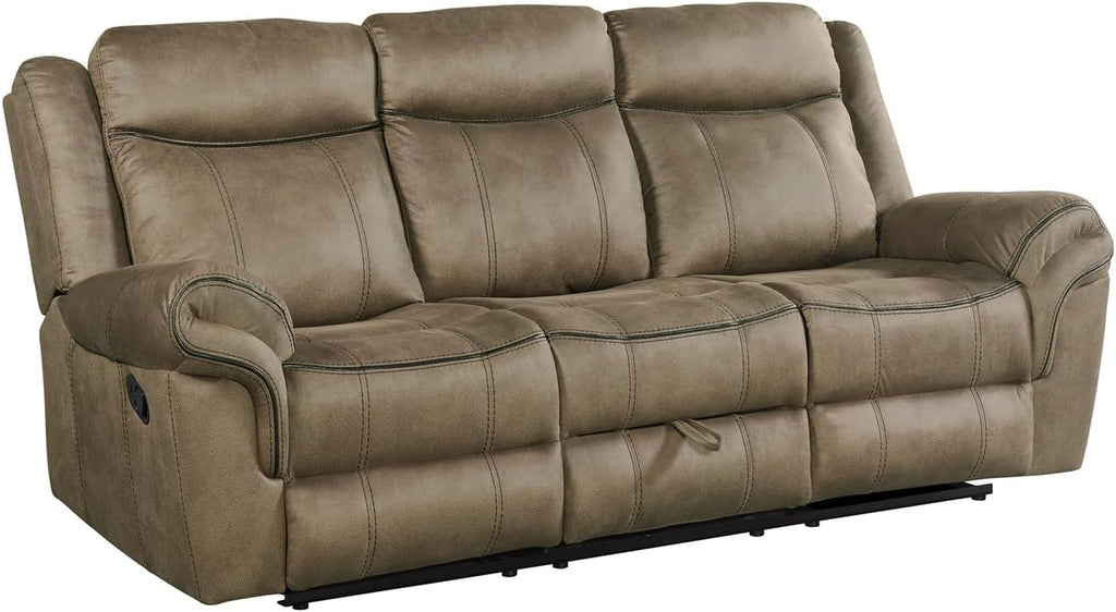 Picket House Furnishings Tasso 2PC Living Room Set in T101 Brown-Sofa & Loveseat
