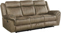 Picket House Furnishings Tasso 2PC Living Room Set in T101 Brown-Sofa & Loveseat