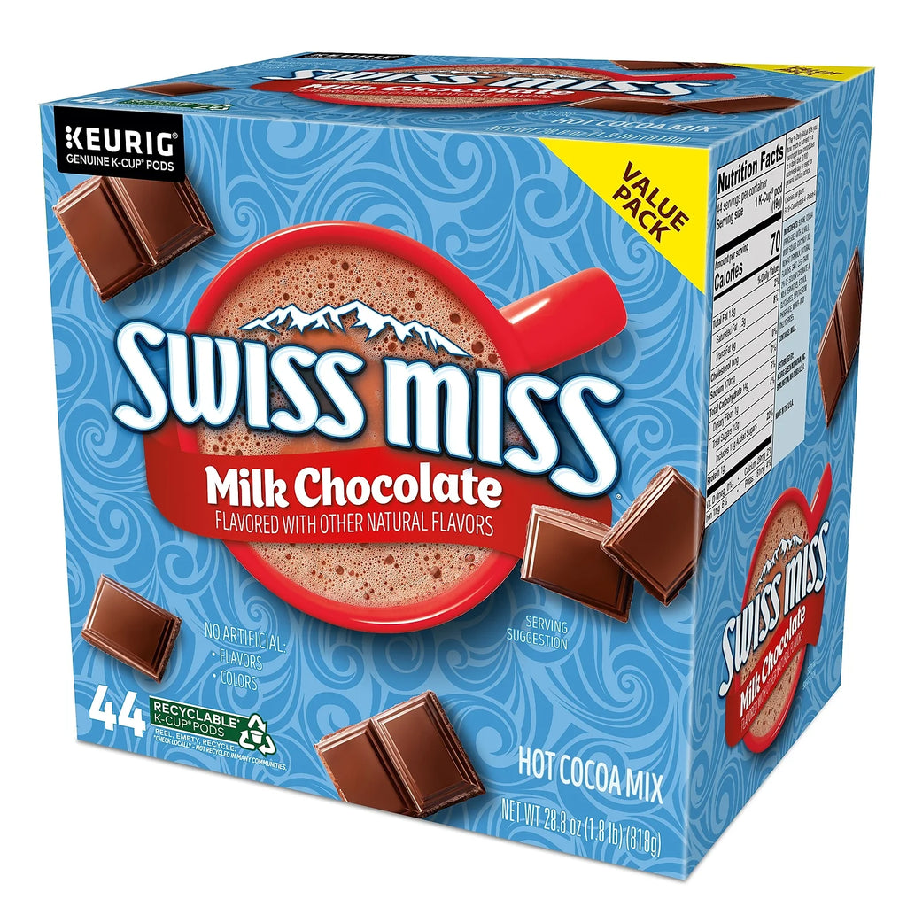 Swiss Miss Milk Chocolate K-Cups 16-pk for Keurig V457