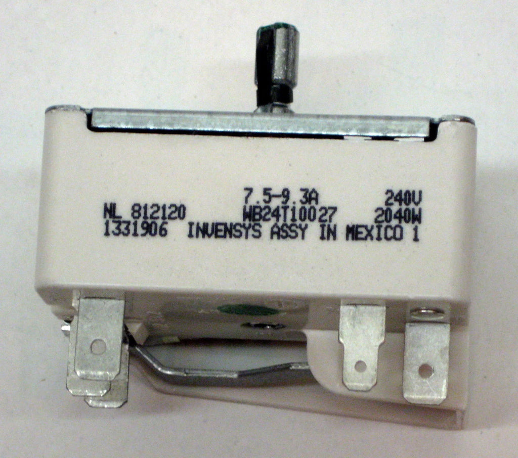 WB24T10027 GE Electric Range Burner Infinite Switch U791458