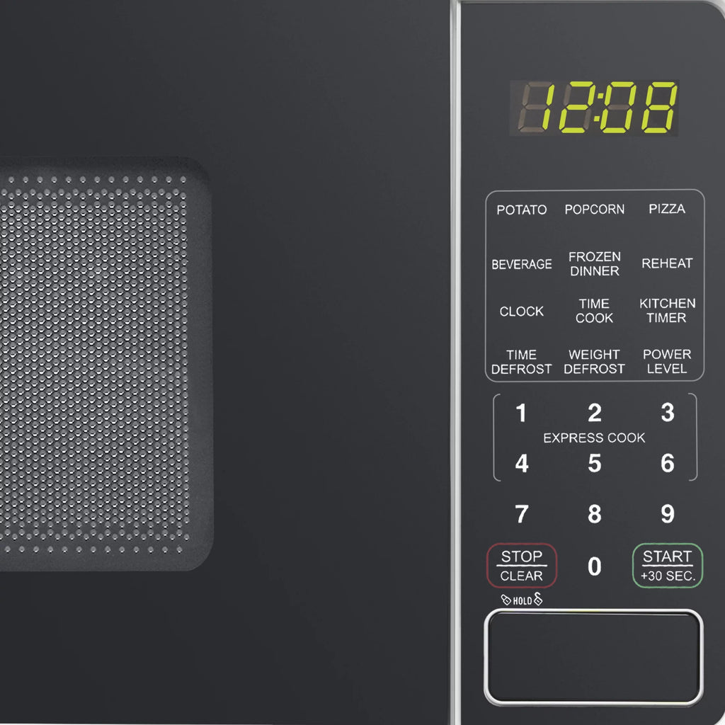 Mainstays 0.7 Cu Ft Countertop Microwave Oven, 700W, White D202