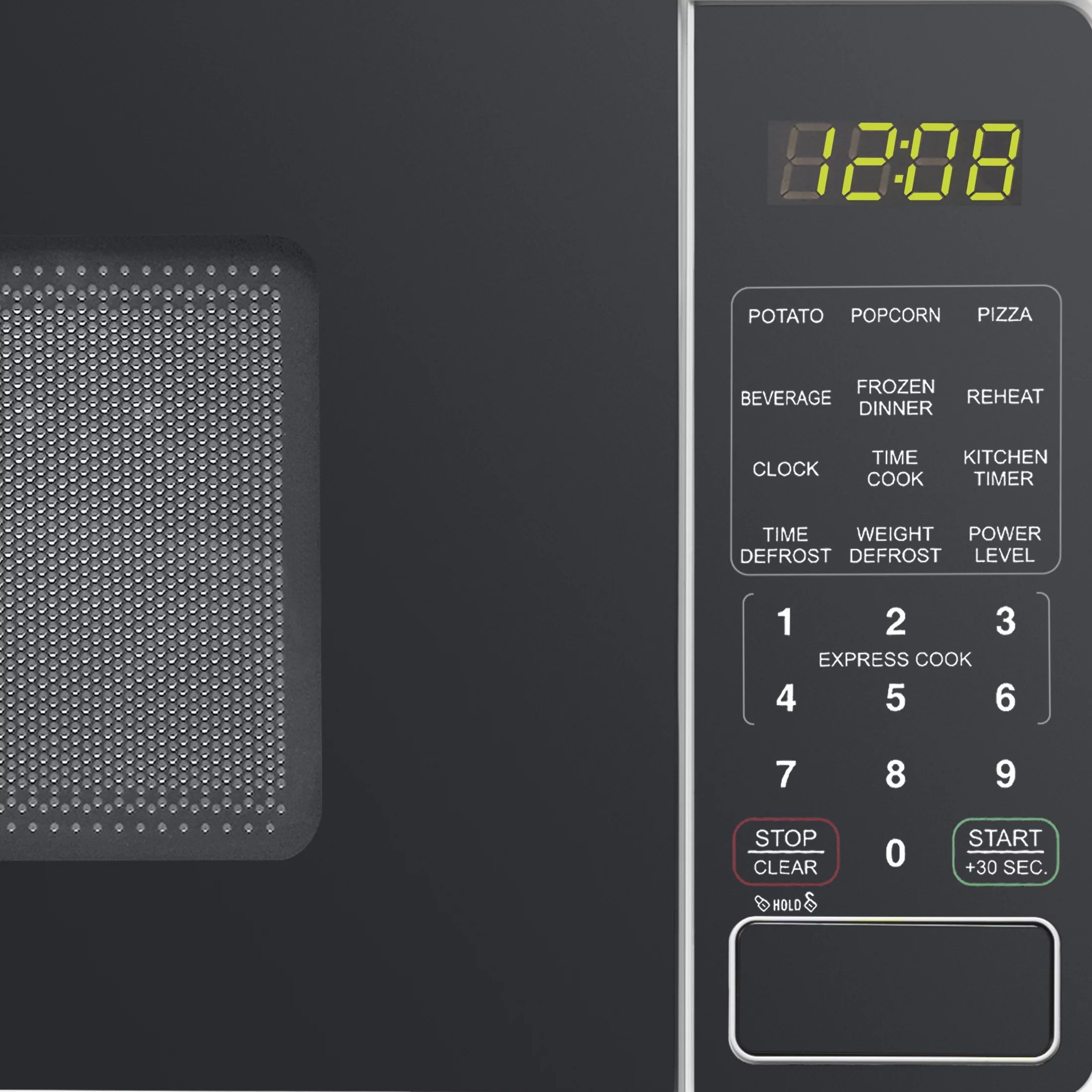 Mainstays 0.7 Cu Ft Countertop Microwave Oven, 700W, White D202
