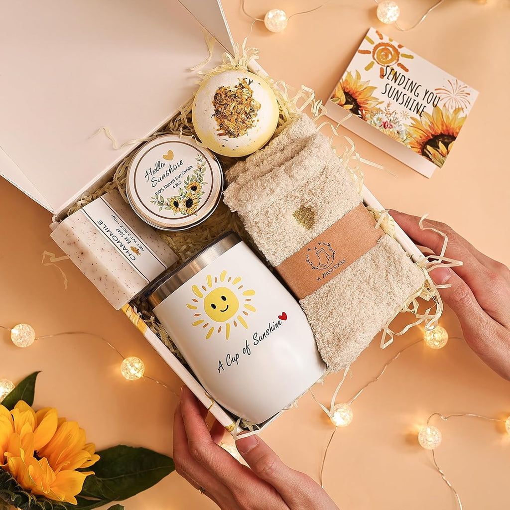 Self Care Gift Basket for Women Spa Set F7676