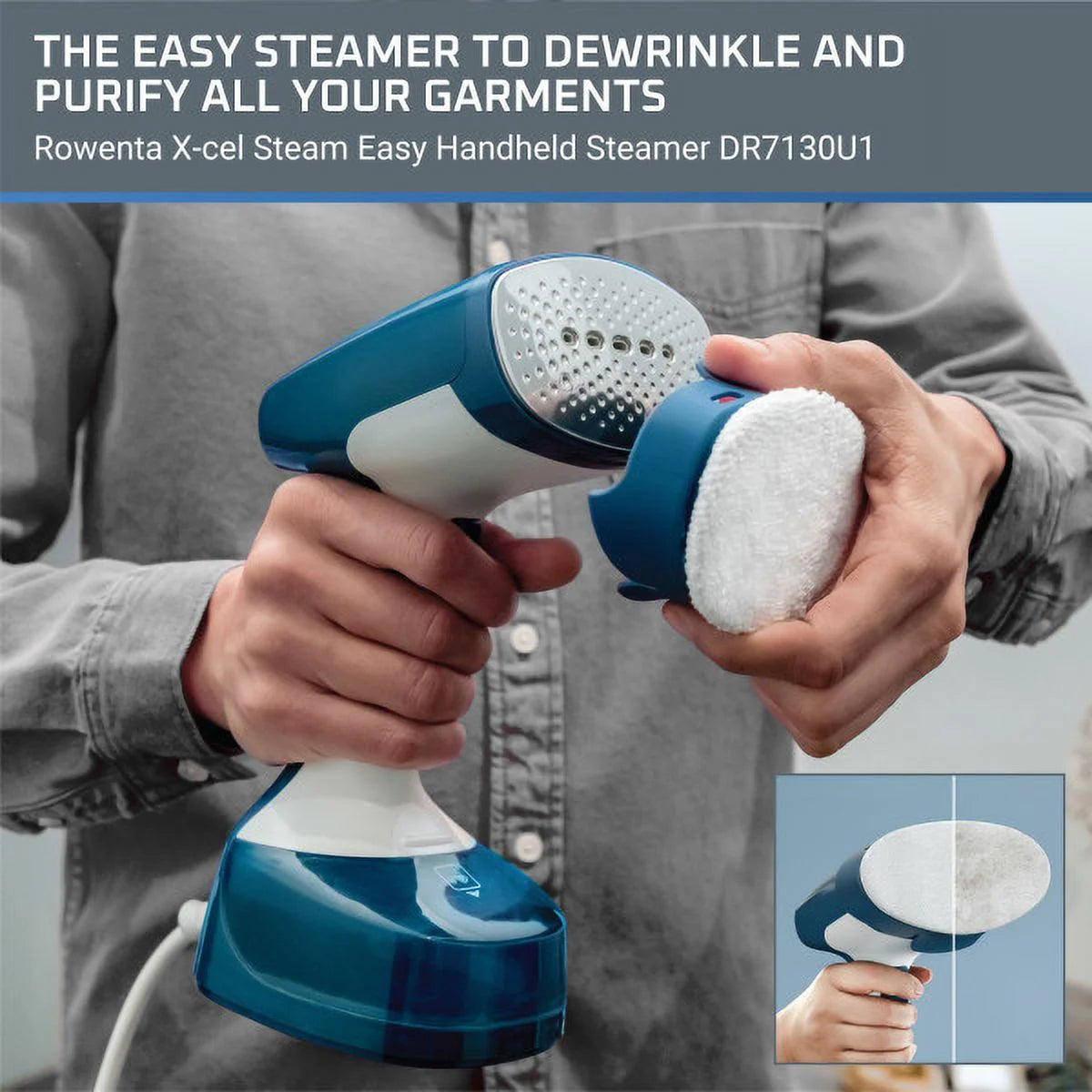 Rowenta X-cel Steam Easy Handheld Steamer DR7130U1 M672