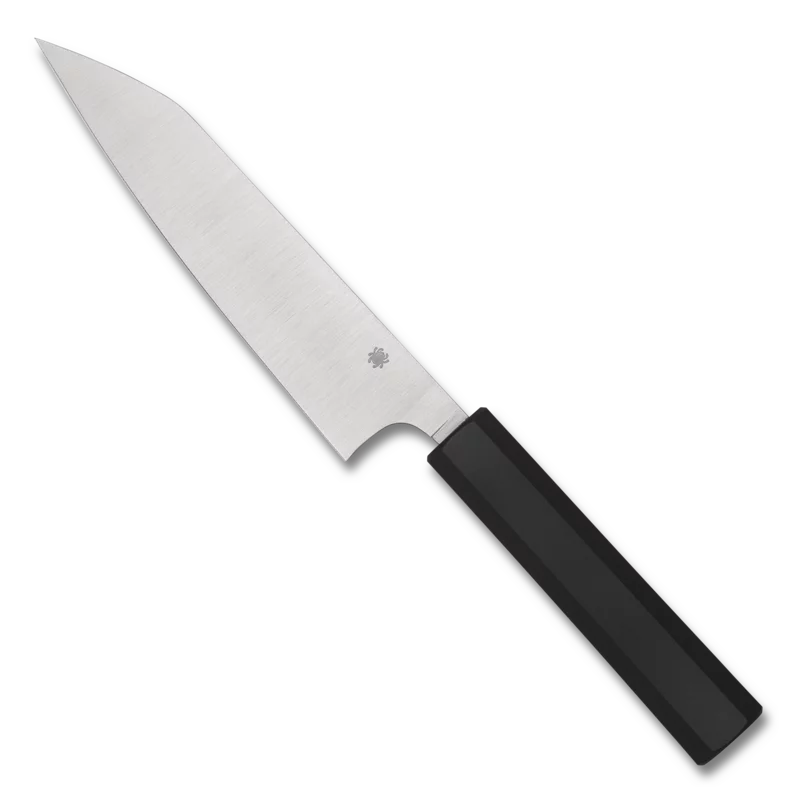SPYDERCO Funayuki Kitchen Knife K16PBK CTS BD1N Steel Black Polypropylene Pocket Knives