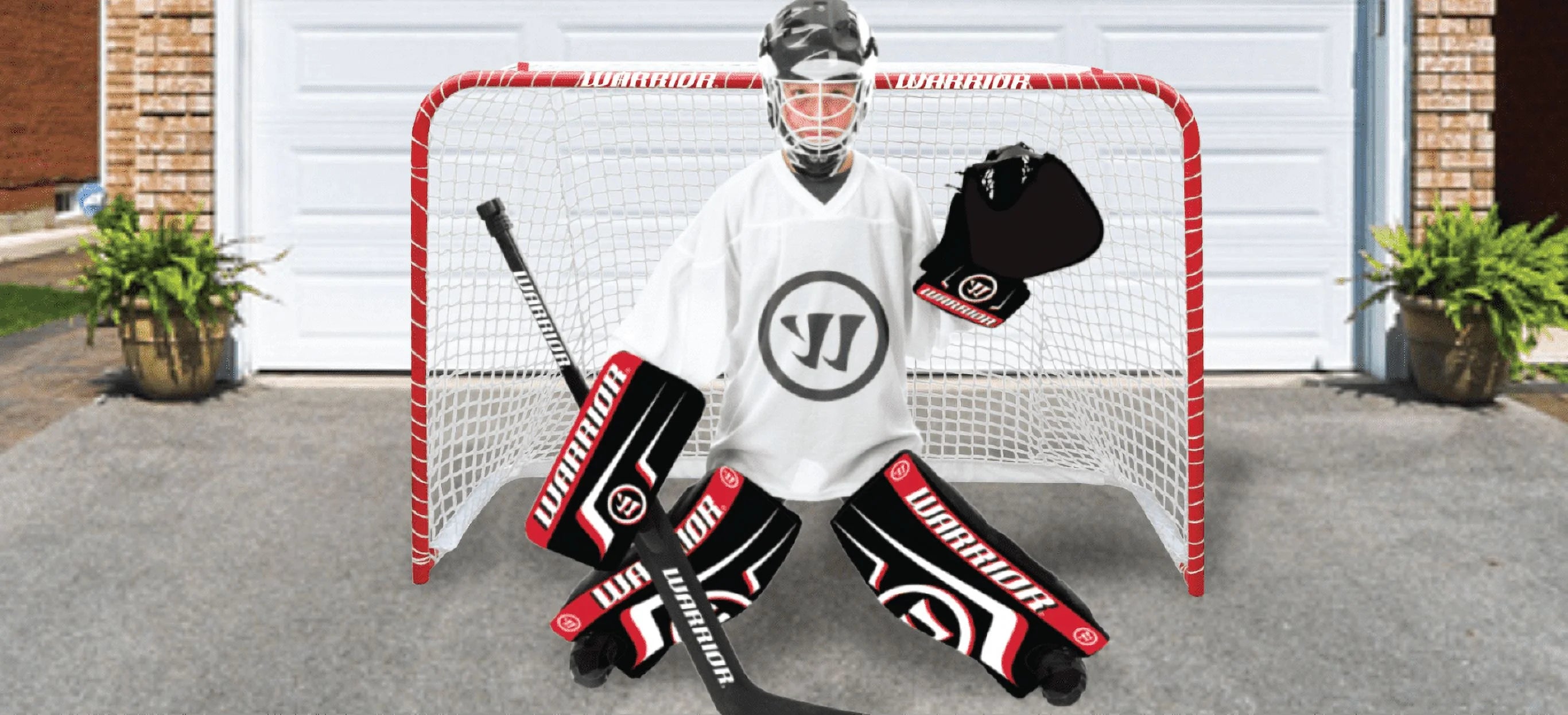 Warrior 72" Metal Street Hockey Net with Push Button Connectors G247
