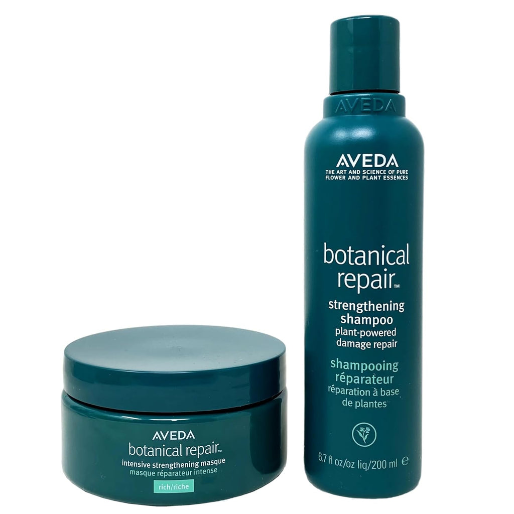 Aveda Plant-Powered Strengthening Shampoo and Masque Hair Care Set Y673733