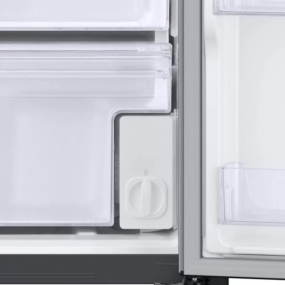 SAMSUNG RS22T5201SR 22 cu. ft. Counter Depth Side-by-Side Refrigerator Stainless Steel P5353