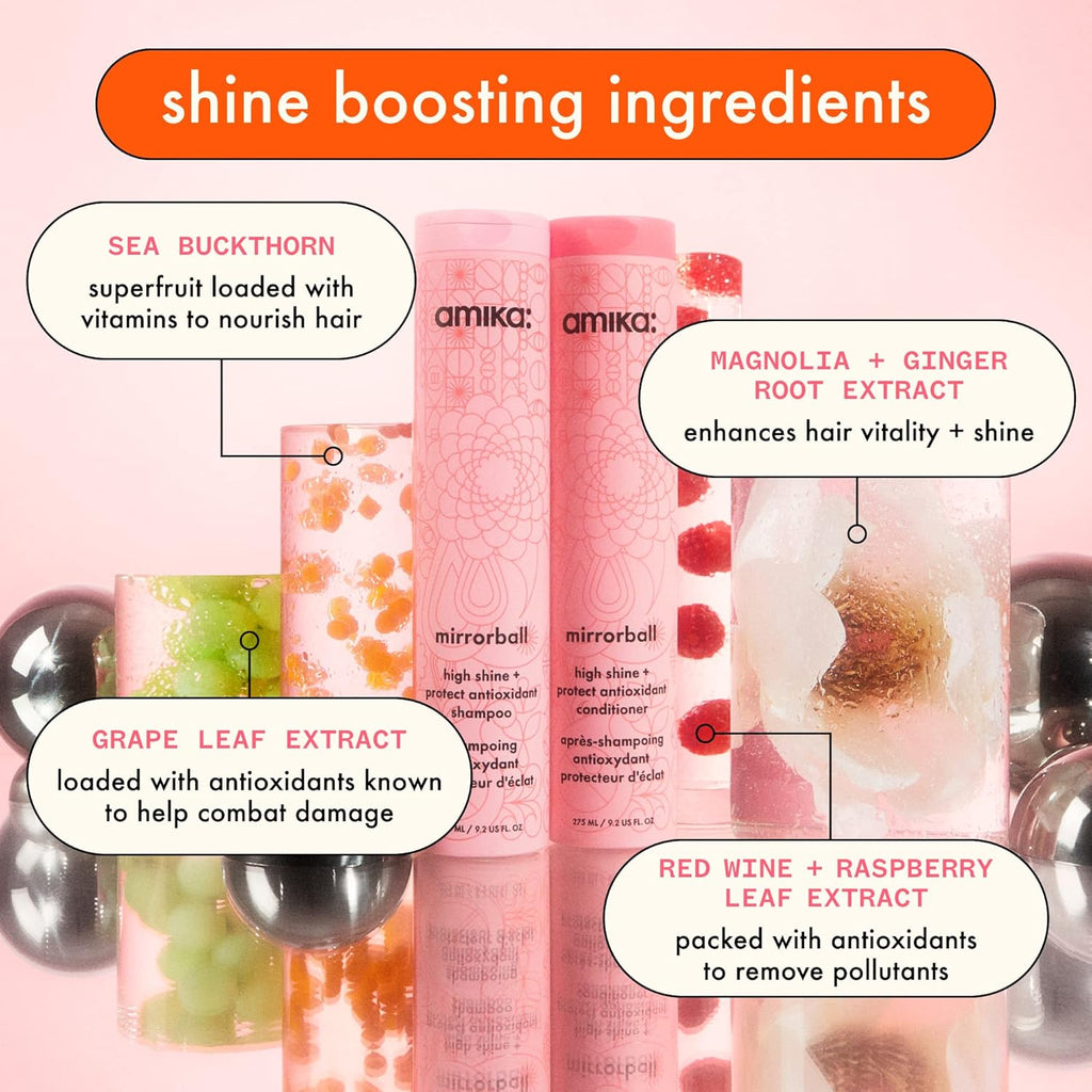 amika shine-o-sphere shine + protect routine set M68837
