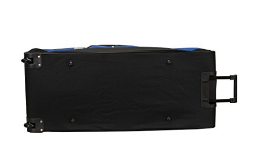 Rockland Drop Bottom Rolling Duffel Bag, Navy, 40-Inch Z748