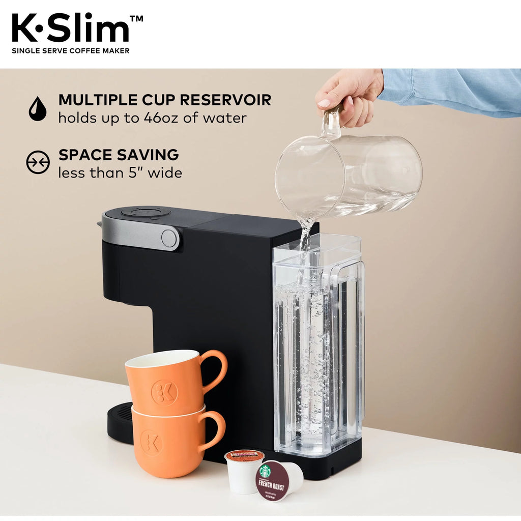 Keurig K-Slim Single Serve K-Cup Pod Coffee Maker, Black J44955