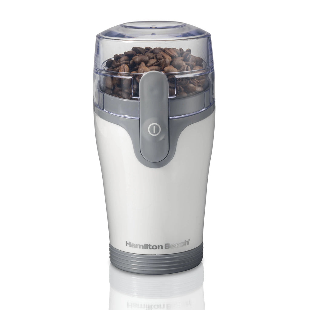 Hamilton Beach Fresh Grind™ Coffee and Spice Grinder, White with Gray Accents, 80420