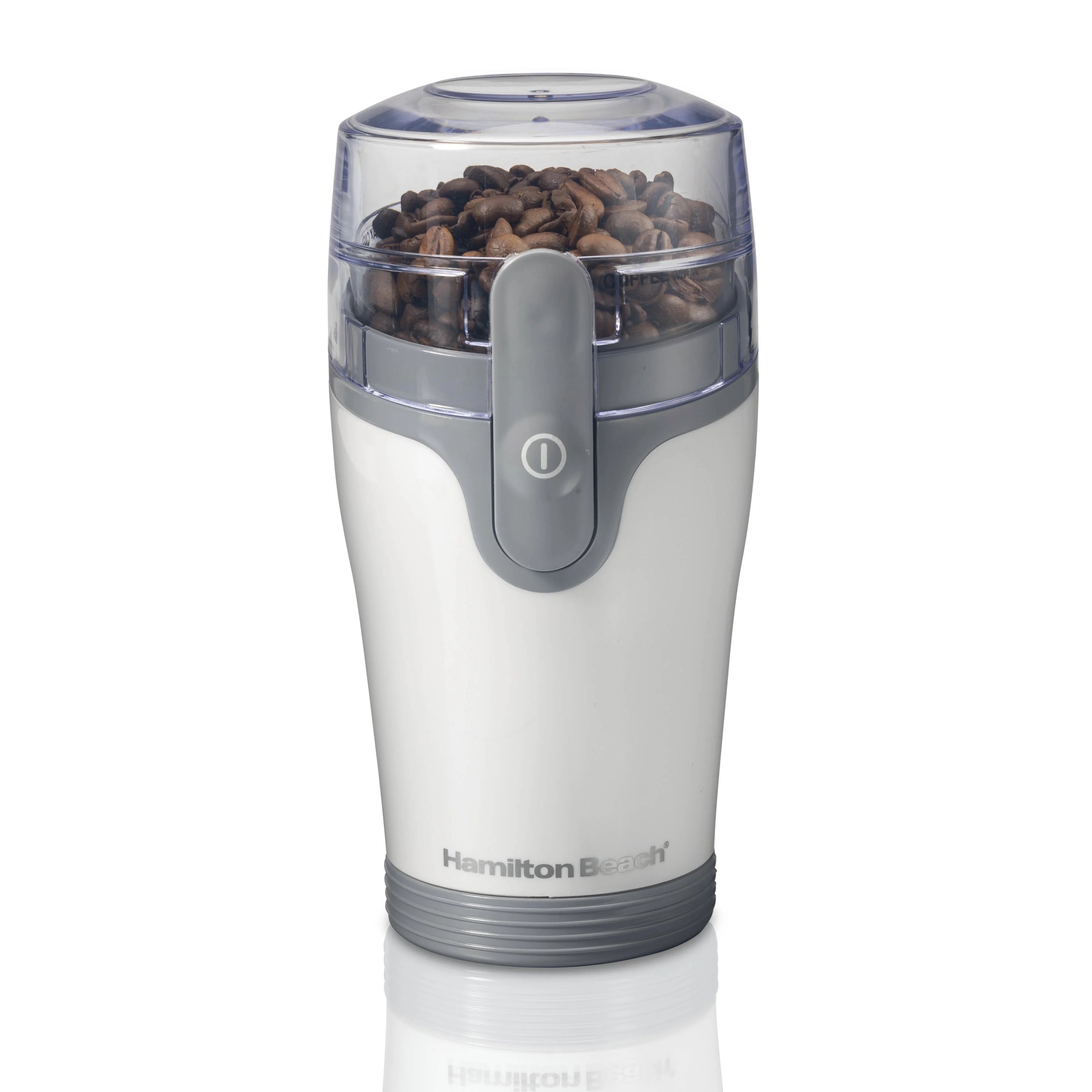 Hamilton Beach Fresh Grind™ Coffee and Spice Grinder, White with Gray Accents, 80420
