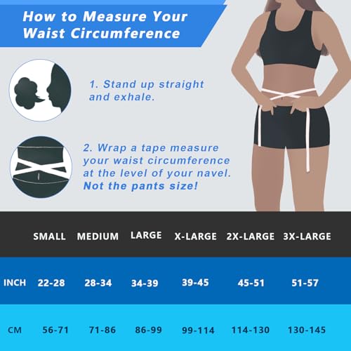 Nvorliy LSO Lower Back Brace for Women & Men, Adjustable Compression Support, X-Large Q2873