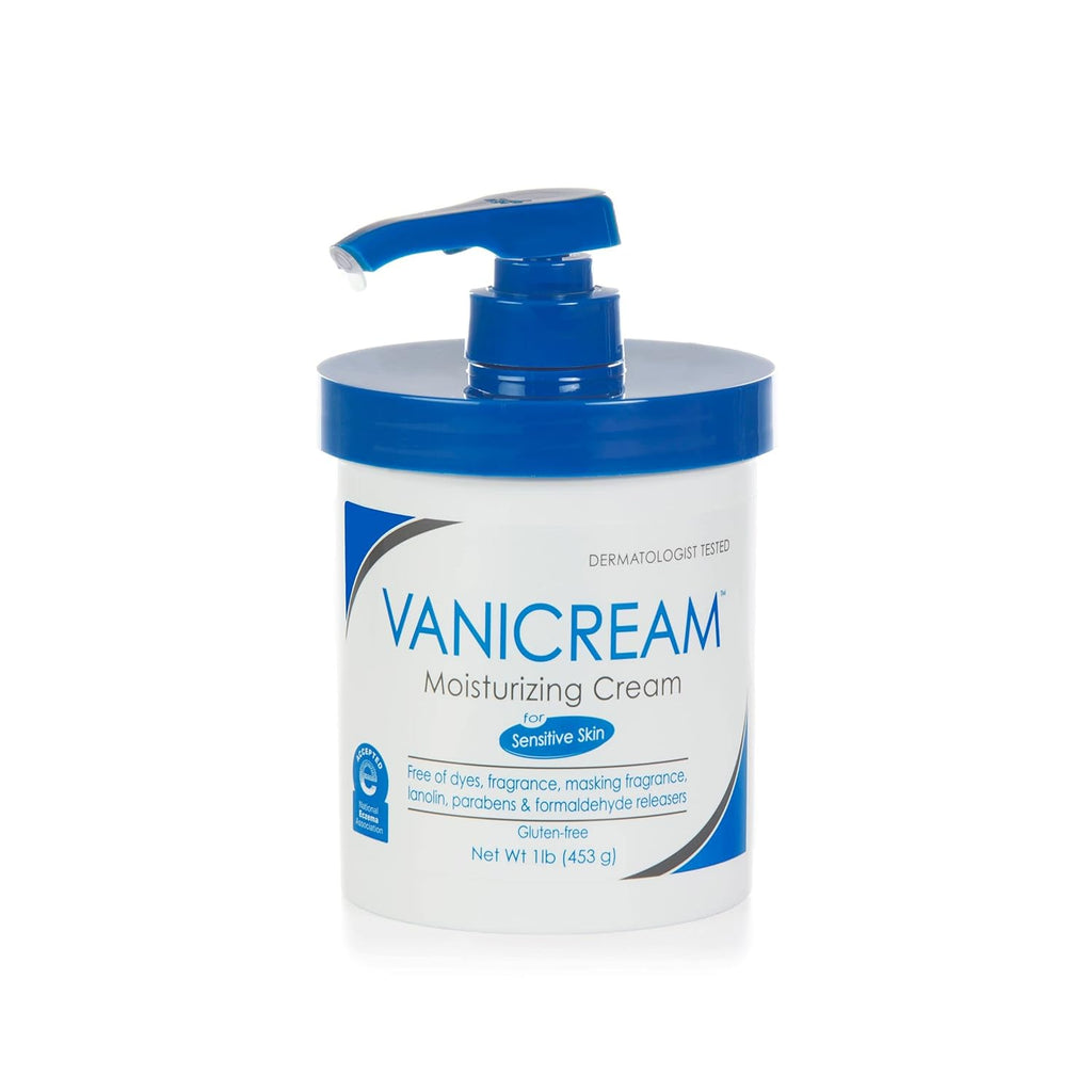 Vanicream Moisturizing Skin Cream 16 oz with Pump Dispenser J7227