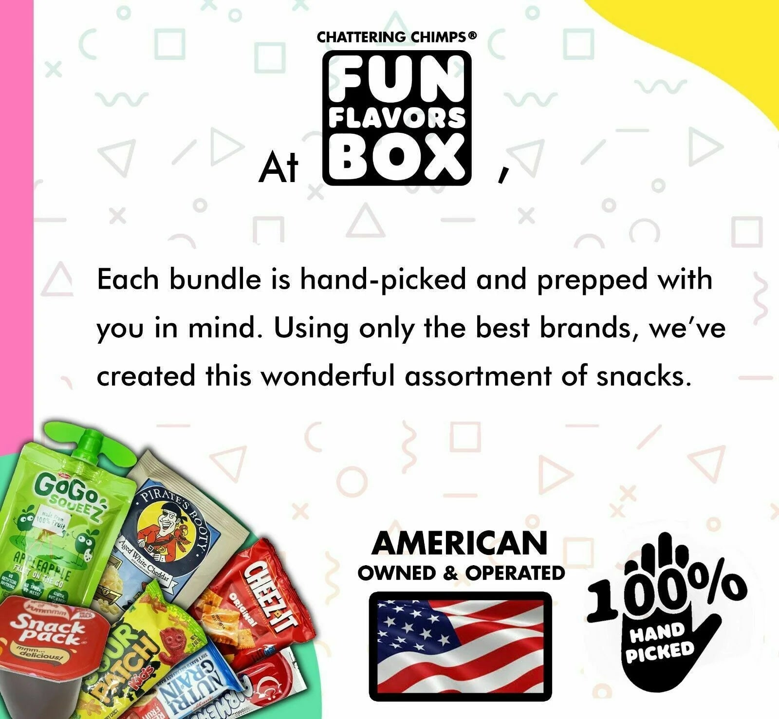 Fun Flavors Easter Candy Gift Box with Chocolate, Gummies & Snacks R81090