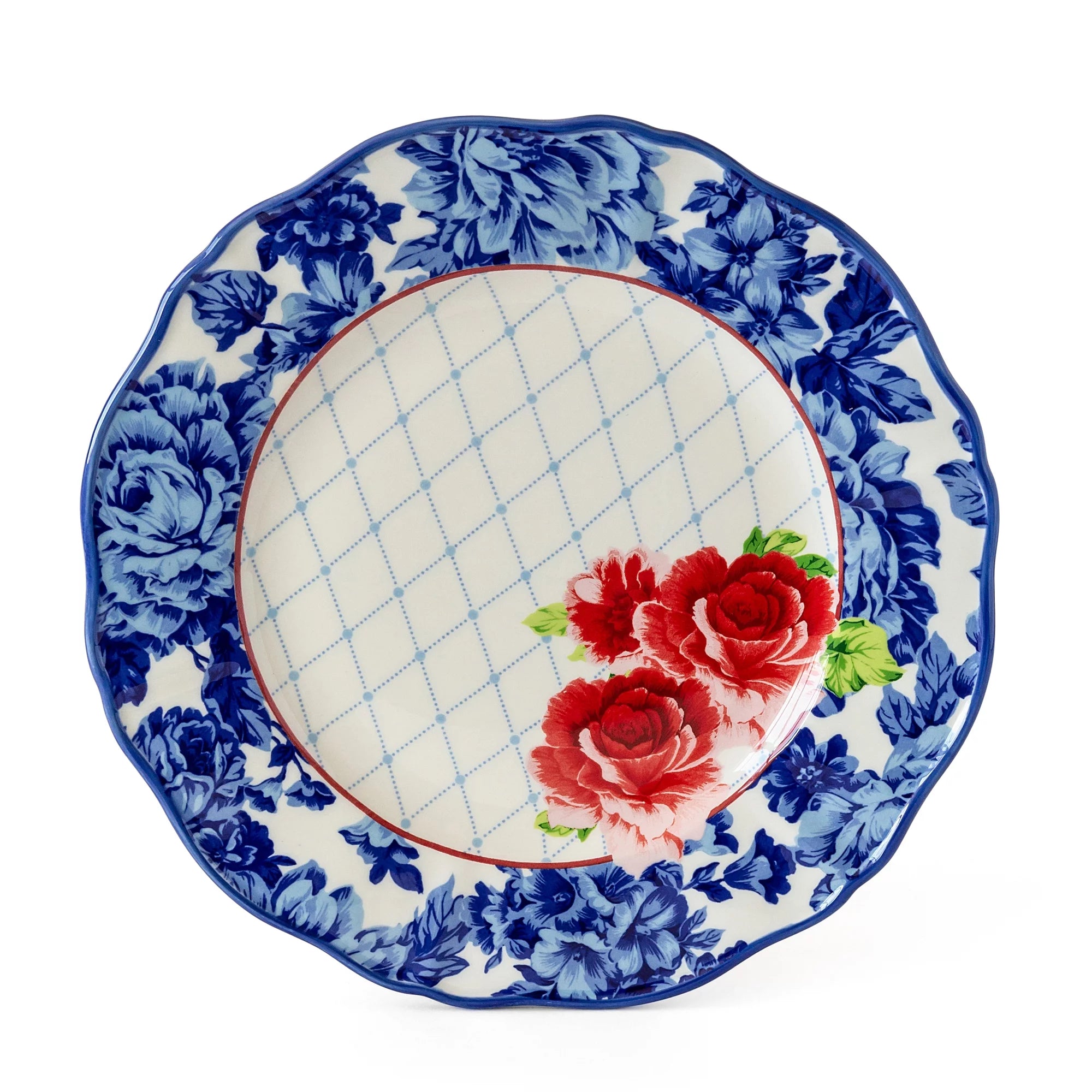 The Pioneer Woman Heritage Floral 12-Piece Stoneware Dinnerware Set G133