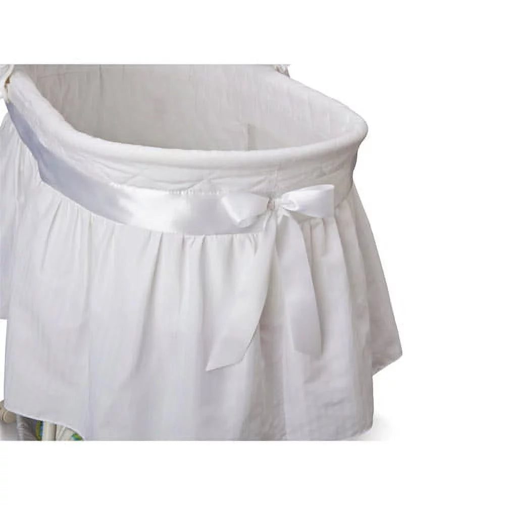 Delta Children Classic Sweet Beginnings Bassinet, White H767123