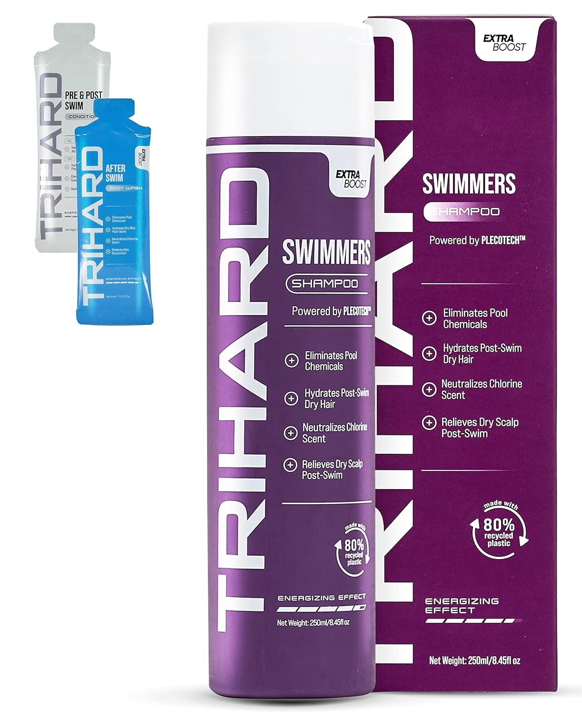 TRIHARD Swimmers Shampoo Extra Boost + Body Wash A4614
