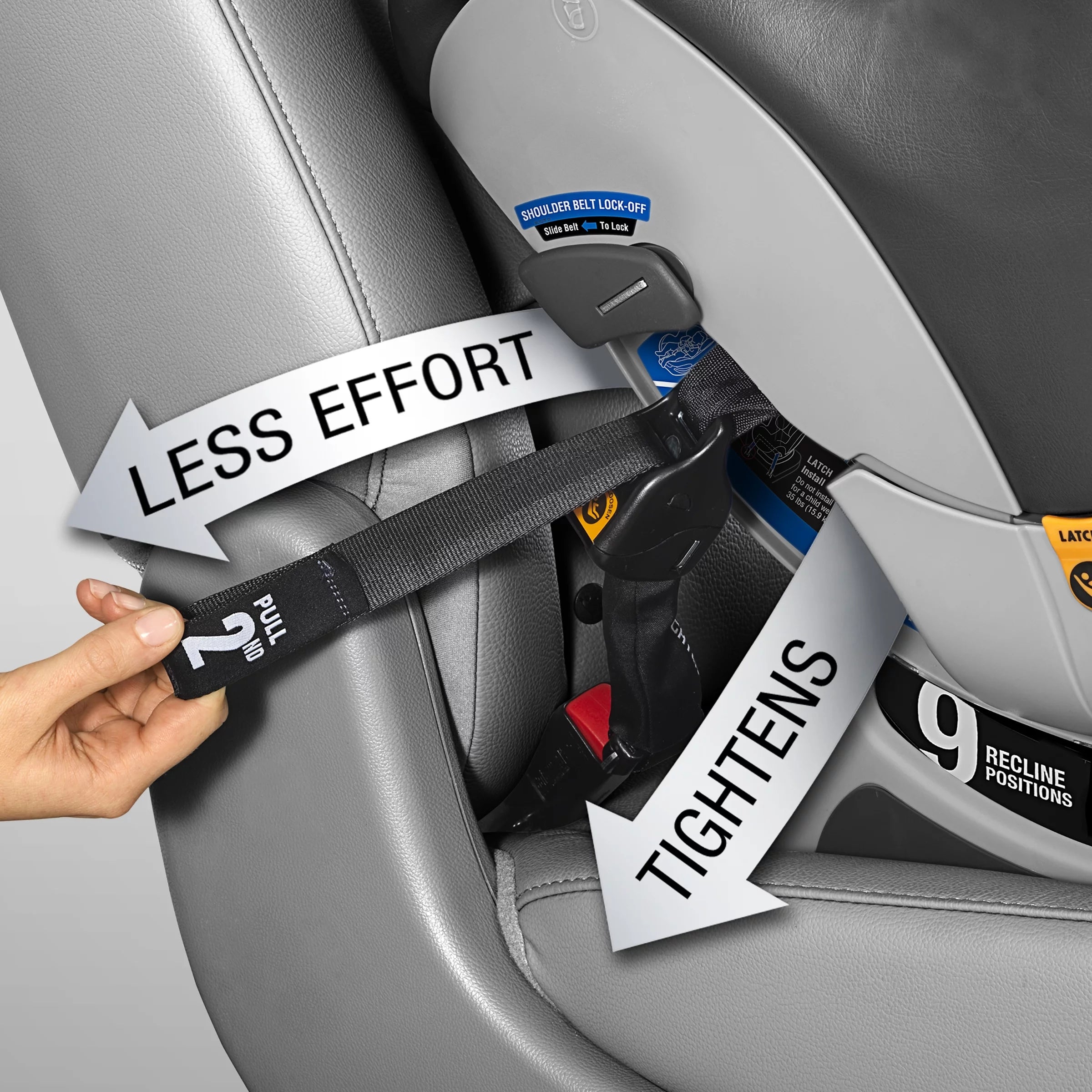 Chicco NextFit Zip Convertible Car Seat - Carbon (Black/Grey) M787