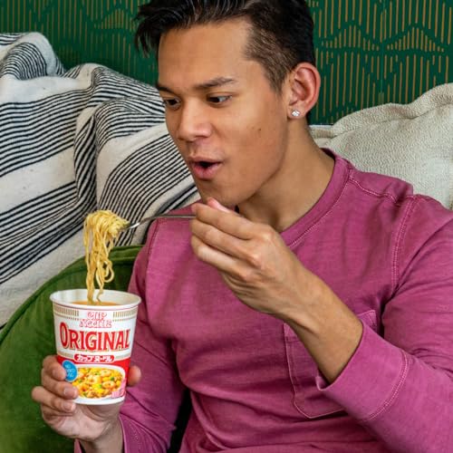 Nissin Cup Noodle Ramen Noodle Soup Original 2.4 oz (Pack of 6) R14680