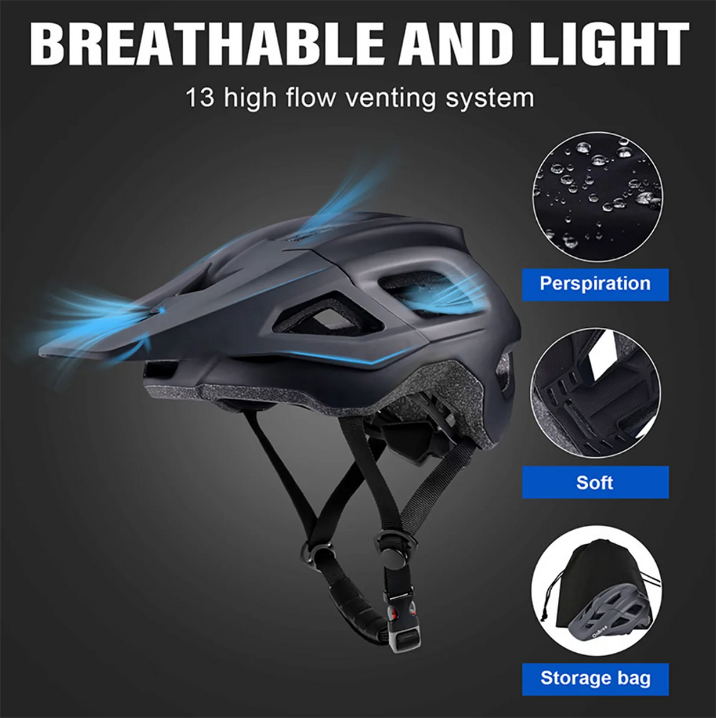 Bike Helmet for Men Women Adults with Extended Visor, Yellow L1711