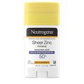 Neutrogena Sheer Zinc Oxide Dry-Touch Mineral Sunscreen Lotion, Broad Spectrum SPF 50 UVA/UVB Protection, Water-Resistant, Hypoallergenic and Non-Greasy, Paraben-Free, 3 fl. oz, Pack of 3