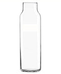 Libbey Glass 24 Oz. Hydration Decanter Carafe Bottle w/Lid - Straight Cylinder