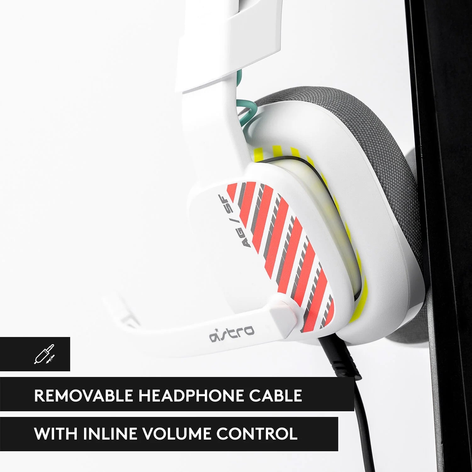 ASTRO A10 Gen 2 Wired Gaming Headset for Xbox, PC, Mac - White U21206